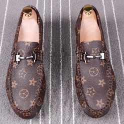Luxury Brand Leather Men Casual Shoes