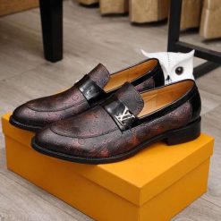 Fashion Luxury Genuine Leather Men Shoes - 2020081727