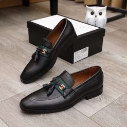 Fashion Luxury Genuine Leather Men Shoes - 2020081726