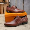 Fashion Luxury Genuine Leather Men Shoes - 2020090905