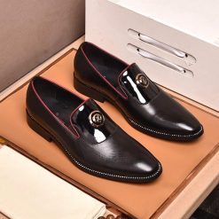 Luxury Genuine Leather Men's Shoes - 2021040136